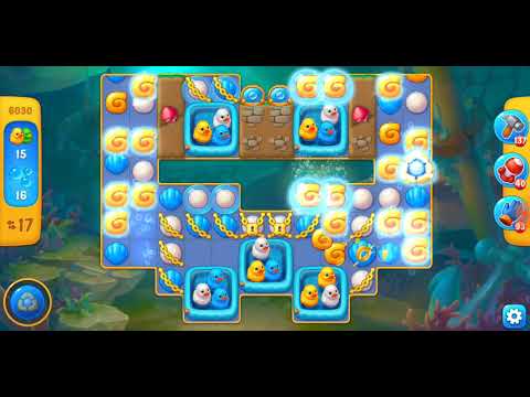 Fishdom. 6030 level no boosters and diamonds