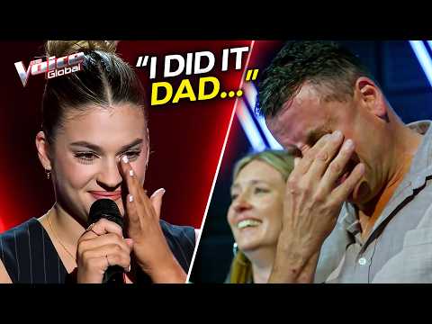 No Turns For Dad… 4 Chairs For His Daughter | The Voice Global