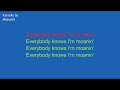 Moanin' - Sarah Vaughn - KARAOKE