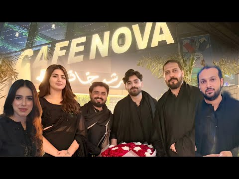 Finally Umer ne Shaadi k liay Ladki Pasand kr li 😍 Grand Opening of Cafe Nova in Faisalabad 