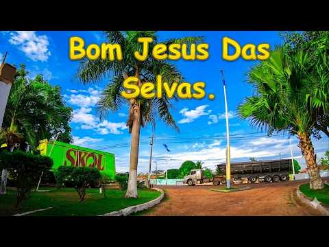 Percorrendo a cidade de "Bom Jesus das Selvas MA."