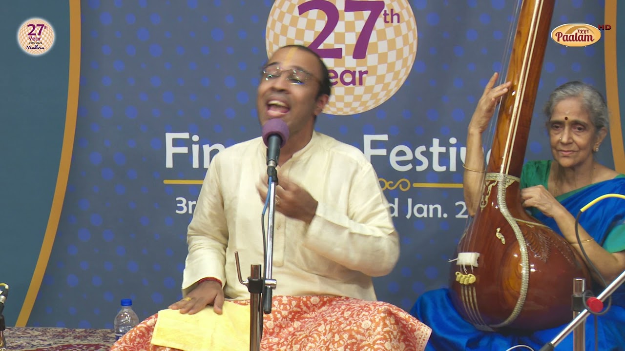 Kalyanapuram Aravind (Vocal) – Mudhra’s 27th Fine Arts Festival