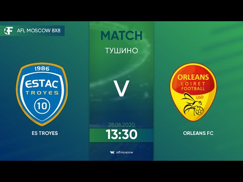 AFL20. France. Ligue 4. Day 3. ES Troyes - Orleans FC