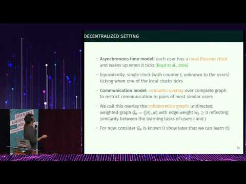 MLAI 2019 #06. Aurélien Bellet – Privacy-Preserving Algorithms for Decentralized Collaborative ML