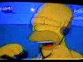 Homero Simpson perdido en altamar