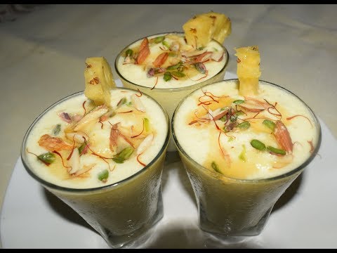 Pineapple Lassi | Roze ka Drink | Tasty and Easy Video