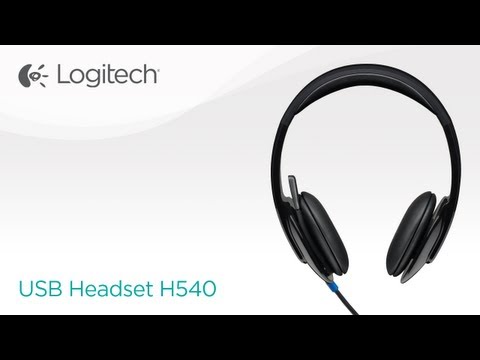 Wired Black Logitech H540 Headset