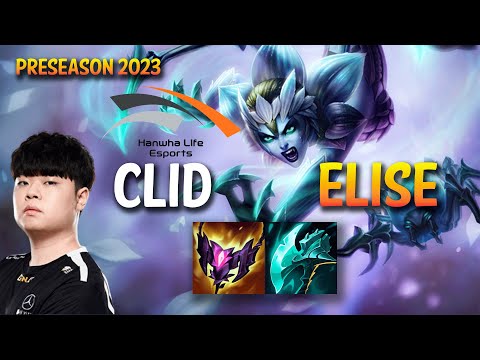 HLE Clid ELISE vs VIEGO Jungle - KR Ranked