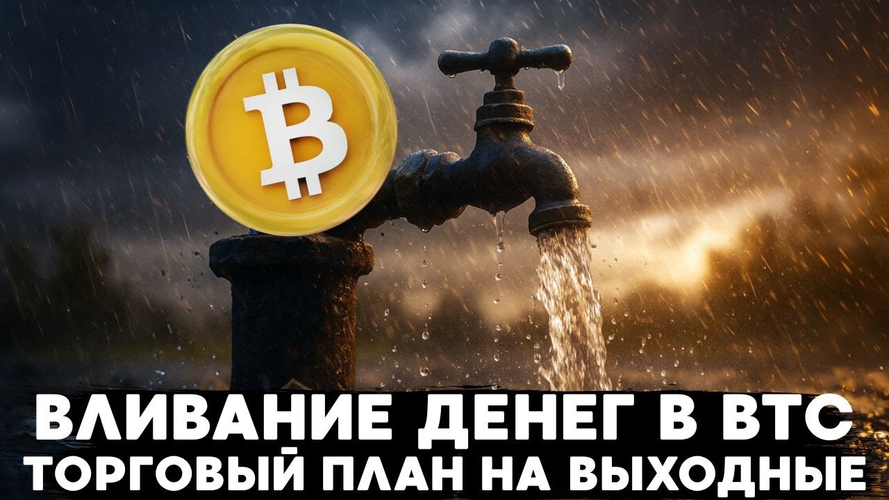 ВЛИВАНИЕ ЛИКВИДНОСТИ В BTC ОТ CFTC! ТОРГОВЫЙ ПЛАН ПО БИТКОИНУ НА ВЫХОДНЫЕ!