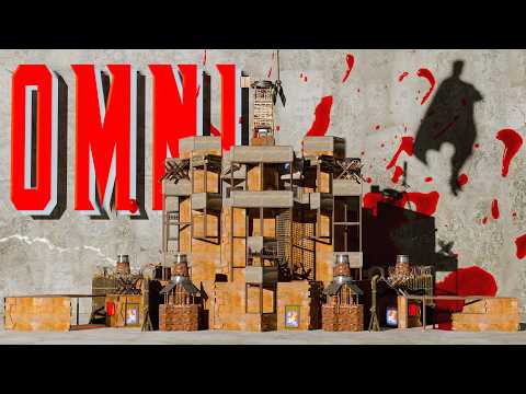 The Omni - GOAT Offline Base - Strong BUNKERS & Cool OPENCORE - Simple to Build - RUST Base Designs