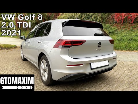 2021 Volkswagen Golf 8 2.0 TDI - POV TEST DRIVE