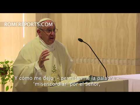 Papa en Santa Marta: ¿Dejo que el Señor “misericordie” mis pecados?