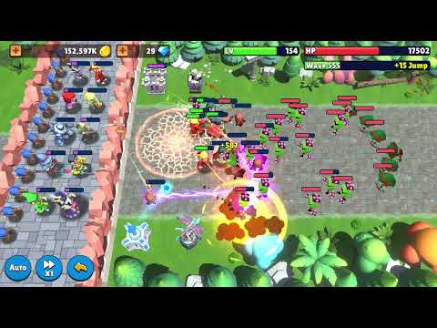 Wall Castle: Tower Defense TD Video