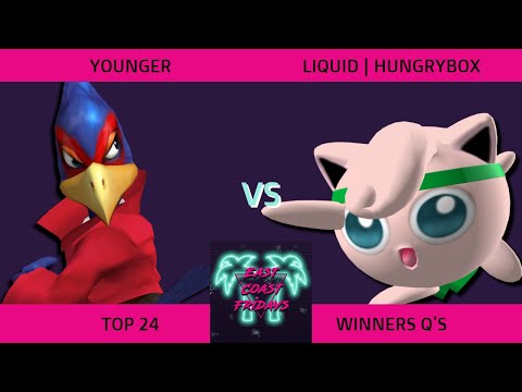 Younger (Falco) vs. Liquid | Hungrybox (Jigglypuff) - ECF 176 Top 24 Winners Quarterfinals SSBM