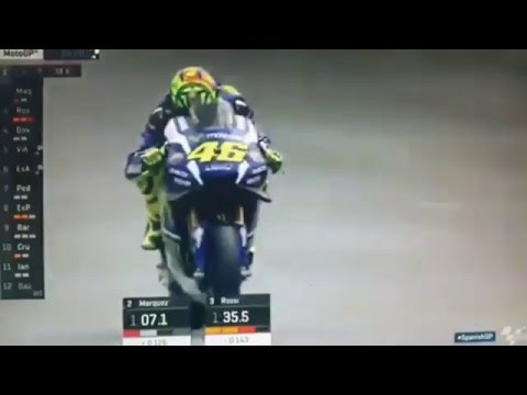 Valentino Rossi Pole position motogp at Jerez Spanish 2016
