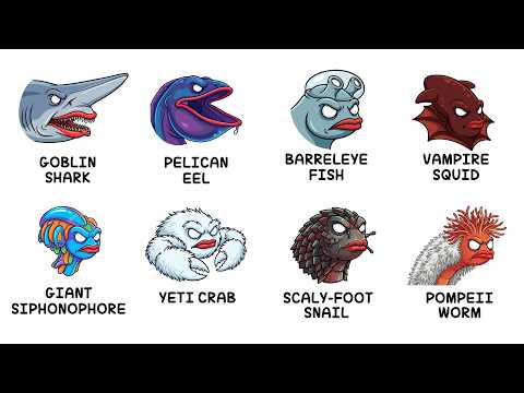 Every Insanely Weird Deep Sea Creature Explained