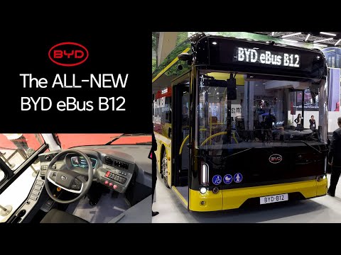 BYD - The All New 12m eBus in busworld 2023