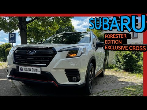 Subaru Forester e-Boxer 2.0ie Edition Exklusiv Cross. Crystal White Pearl 2024 | Innen-Außen Ansicht