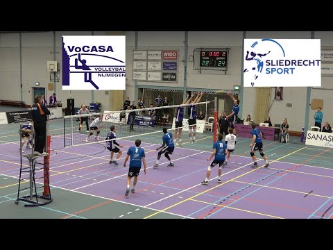 2019-12-04 VoCASA H1 - Sliedrecht Sport H1 (Eredivisie Heren Volleybal) samenvatting