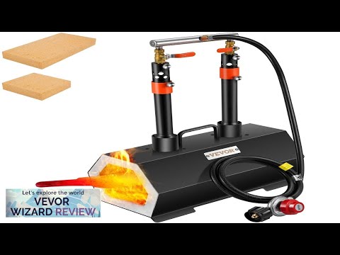 VEVOR Propane Forge Portable Double Burner Tool and Knife Making Large Capacity Review