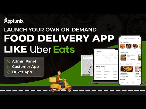 Build An App Like UberEats | Food Delivery App | UberEats Clone App Development Service | Live Demo