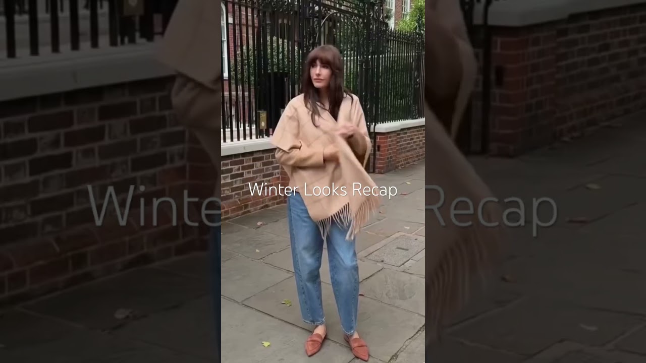 From the cosiest mustard yellow knit to the chicest plaid wrap… Sharing 2 looks I wore this week 🤎