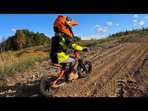 4 Yr Old Rips a Stacyc KTM EBike