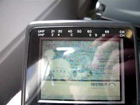 [HRV 2011-2] TV-DX 09.08.2011 - analogue German TV-station (RBW?) in aircraft above SW-Germany
