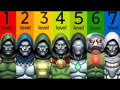 The 7 Levels Of Doctor Doom's Armor