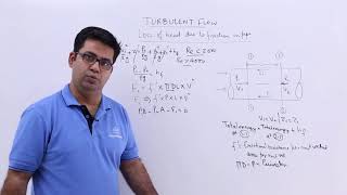 Loss of Head Due to Friction in Pipe