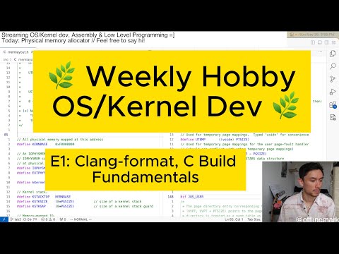 🌿 E1: Weekly kernel dev gardening: Clang-format, C build fundamentals, #include hygiene 🌿