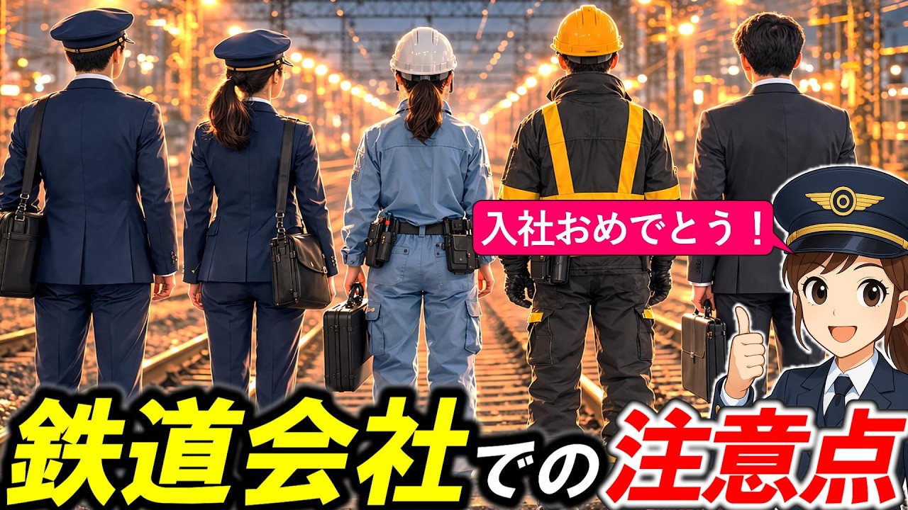 【鉄道会社に入社する皆さまへ】＊この業界、何に注意したらいい？＊どす黒い事も教えます！＊