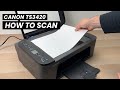 Canon Pixma TS3420 Printer How To Use The Scanner 3 Ways