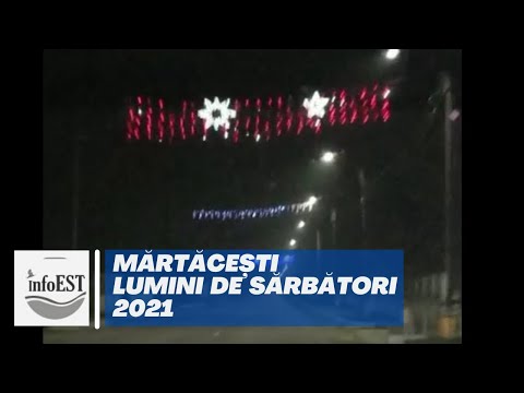 Mărtăcești lumini de sărbători 2021