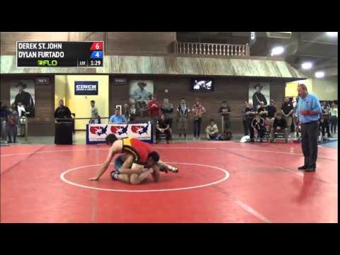 70 kg CR2 - Derek St. John (TMWC) vs Dylan Furtado (San Francisco State)