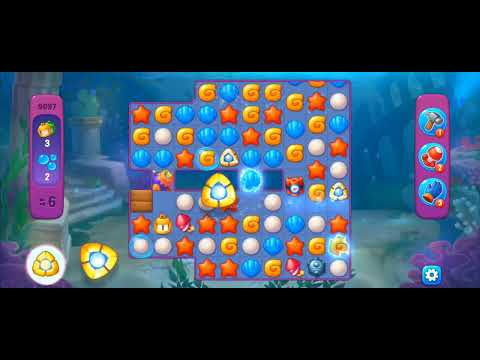 Fishdom Super Hard Level 9097 (with Lightning Booster) @choraelmin