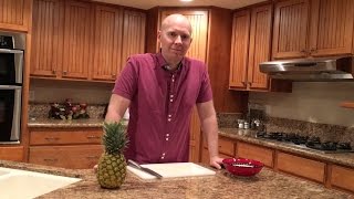 Cutting a Pineapple