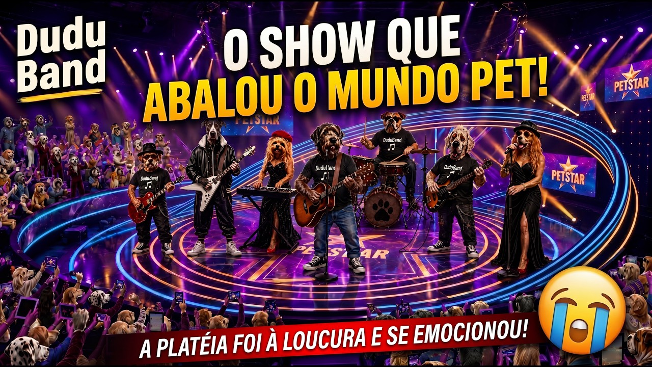 INCRIVEL!!! O MELHOR do ROCK BLUES! Duduband&Familia.