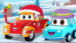 Christmas Carols | Santa is Coming | Xmas Rhymes and Songs for Children | Super Car Royce