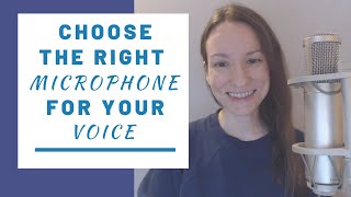 Video thumbnail for Choosing The Right Mic For Your Vocal | Best Microphone For Singing, Voice Over, YouTube, Podcasting by Julie Kaylin