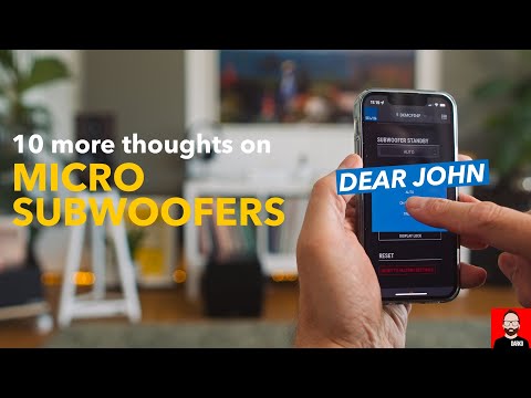 10 more thoughts on MICRO SUBWOOFERS ✍🏻 'Dear John'