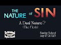 011 The Nature of Sin: A Dual Nature? (The Flesh) | Sunday School | 7-13-25