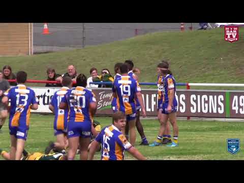 2018 Newcastle RL u19s - Preliminary Final Highlights - Macquarie Scorpions v Lakes United Seagulls