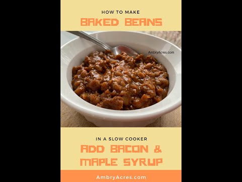 Slow Cooker Baked Beans Recipe