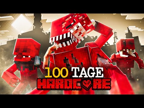 Ich überlebe 100 Tage Minecraft in einer nuklearen Minecraft Hardcore Apokalypse in Tschernobyl