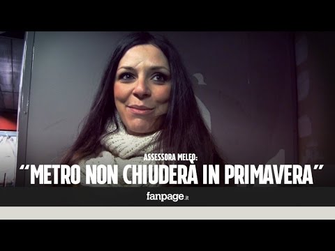 Meleo: "Metro non chiuderà in primavera. Parole Berdini? Solo una provocazione"