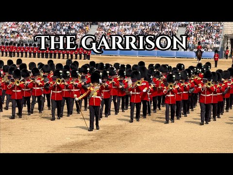 “The Garrison” by the Massed Bands of the Household Division during Major General’s Review 2025