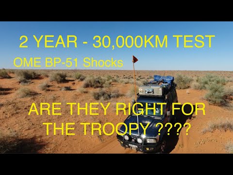 ARB OME BP-51 Shocks Suspension for Toyota Troopy Landcruiser Series 79 - Not quite right