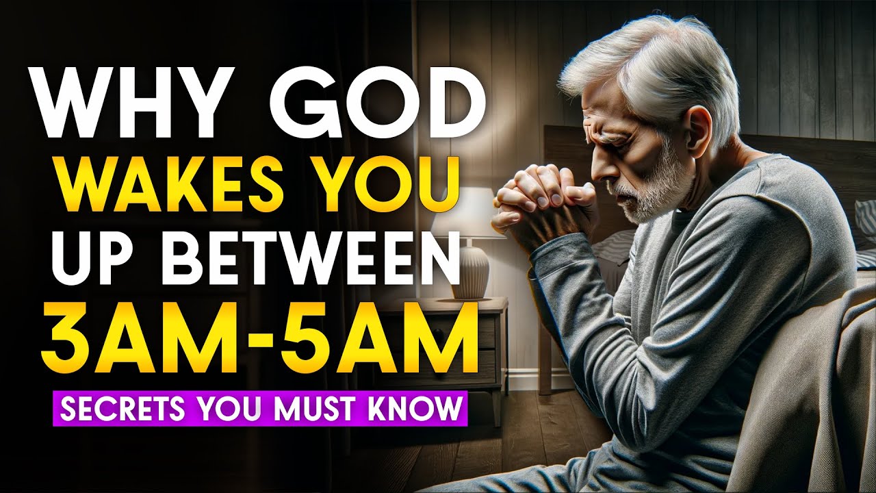 If You Wake Up Between 3AM & 5AM... Do These 5 Powerful THINGS