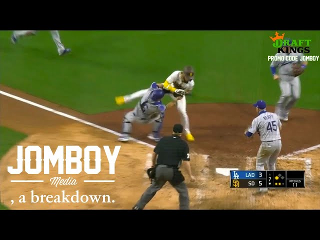 Fernando Tatís Jr  collides with Will Smith, a breakdown